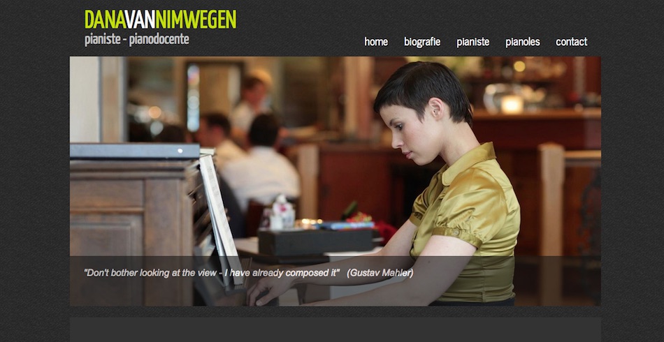 "Website Dana van Nimwegen"  